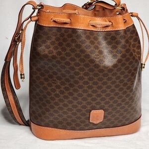 Authentic Celine macadam bucket bag